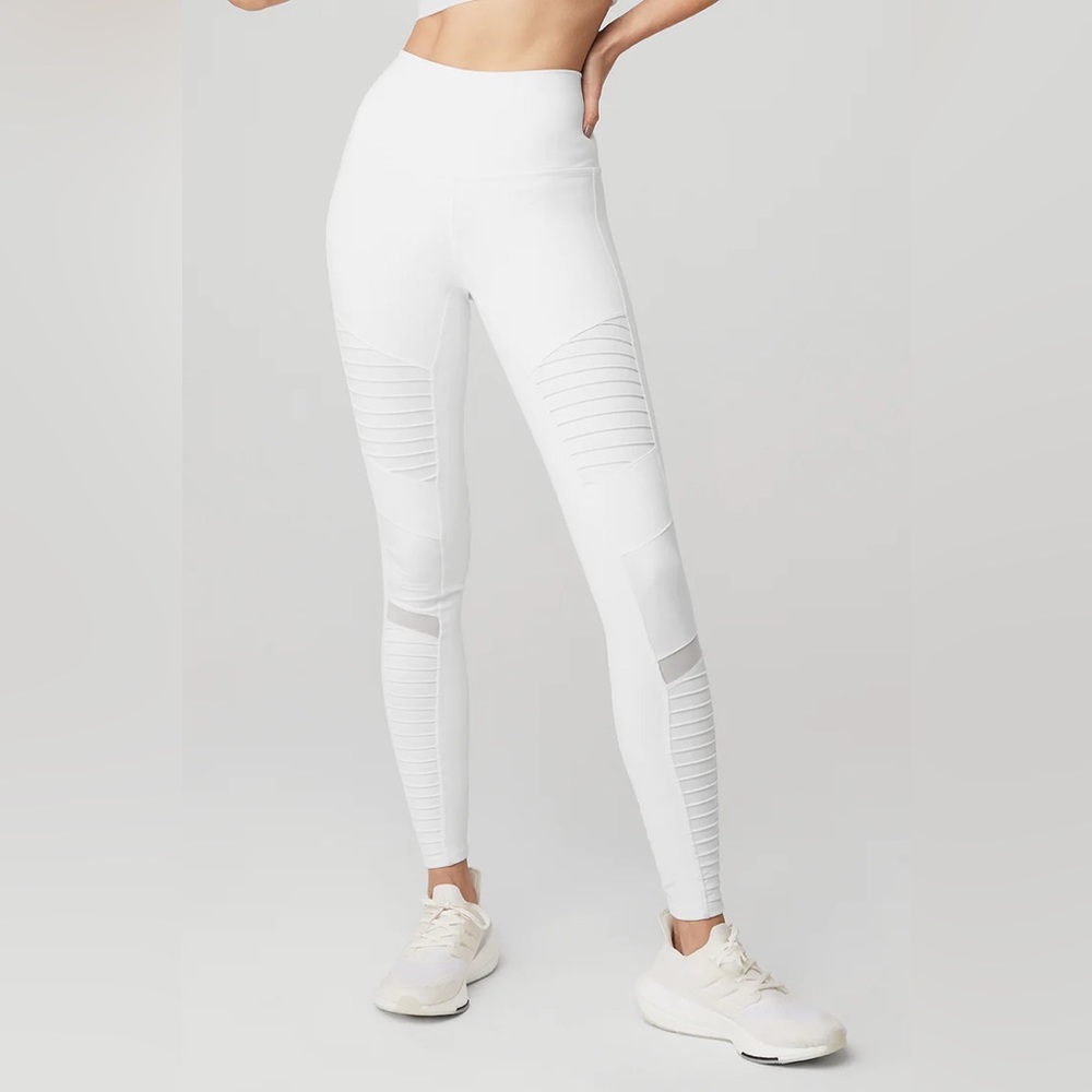 ALO-High-Waist Moto Legging